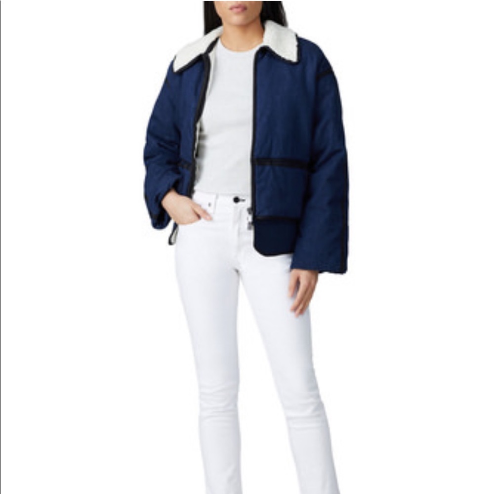 Teddy Padded Denim Jacket